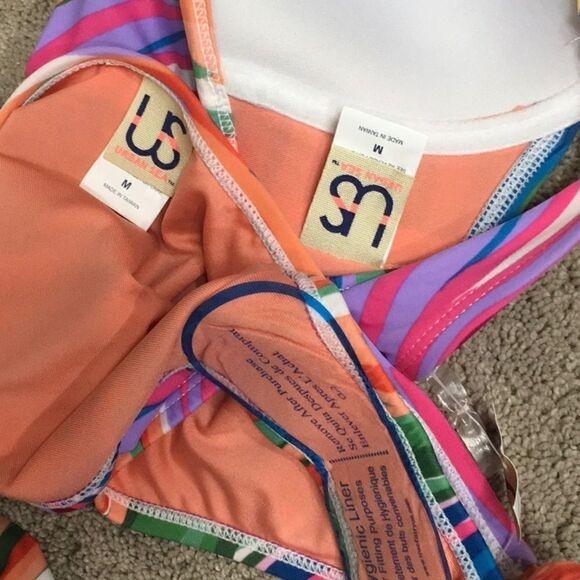 URBAN SEA multi colored wrap bikini. - Picture 8 of 9